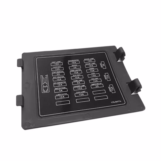 Excavator Fuse Cover Fuse Box Decorative Plate Excavator Accessories for Caterpillar Cat E320d 329d 330d 336D